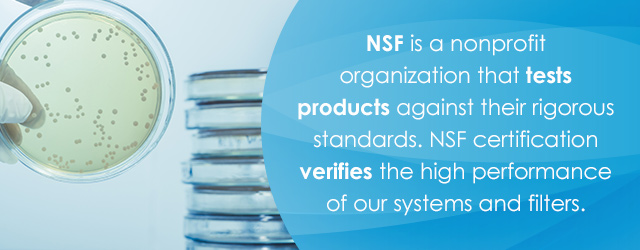 What NSF Certification Means for Consumers Multipure